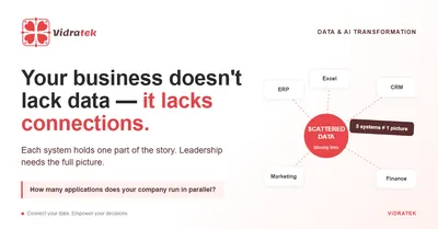 Enterprise data integration: you don't lack data, you lack connections