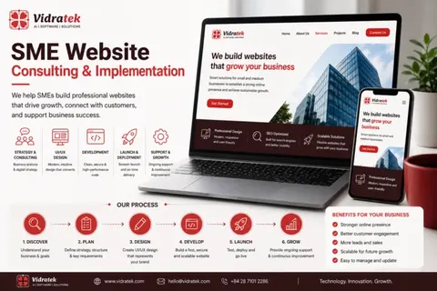 Xây dựng một trang web chuyên nghiệp cho doanh nghiệp của bạn